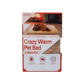 Stay Calm Crazy Warm Pet Bed with Tourmaline Technology