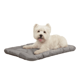 Slumber Pet MegaRuff Chew-Proof Crate Mat - Extra Small - Grey