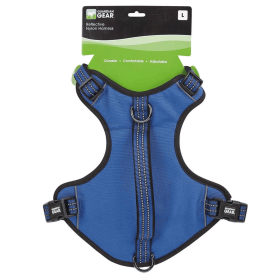Guardian Gear Reflective Nylon Dog Harness - Medium Blue