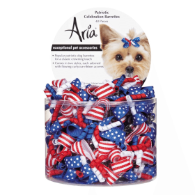 Patriotic Celebration Barrette Collection - 40 Pieces