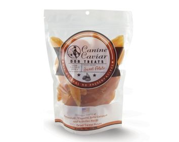 Canine Caviar Natural Dried Sweet Potatoes - Healthy Rawhide Alternative (Size-Pack Of: 0.75-20 / Case, Color: Dry)