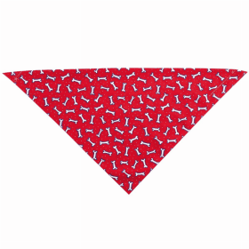 TP Bandana Tossed Bones - Blue (Pack Of: 1, Color: Red)