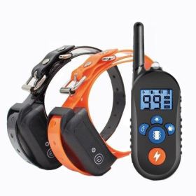 Ultimate Training Companion: Remote Control Electric Shock Vibration Warning Pet Collar (Electrical Outlet: Uk, style: 1 To 2)