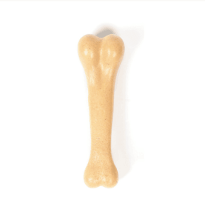 Mouthwatering Beefy Delight Dog Chew Toy (Color: Yellow, size: 15Cm)